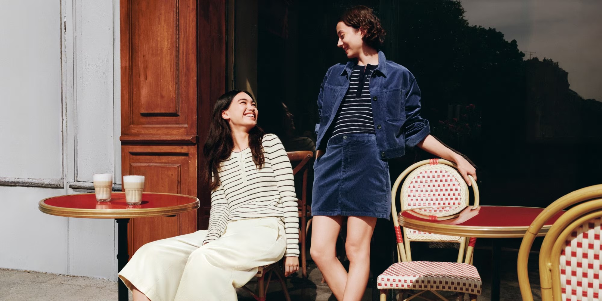 UNIQLO and COMPTOIR DES COTONNIERS