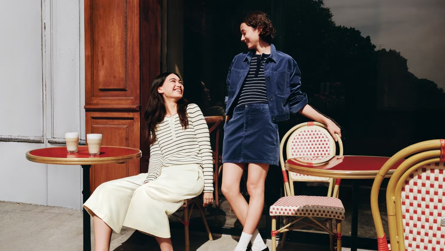 UNIQLO and COMPTOIR DES COTONNIERS