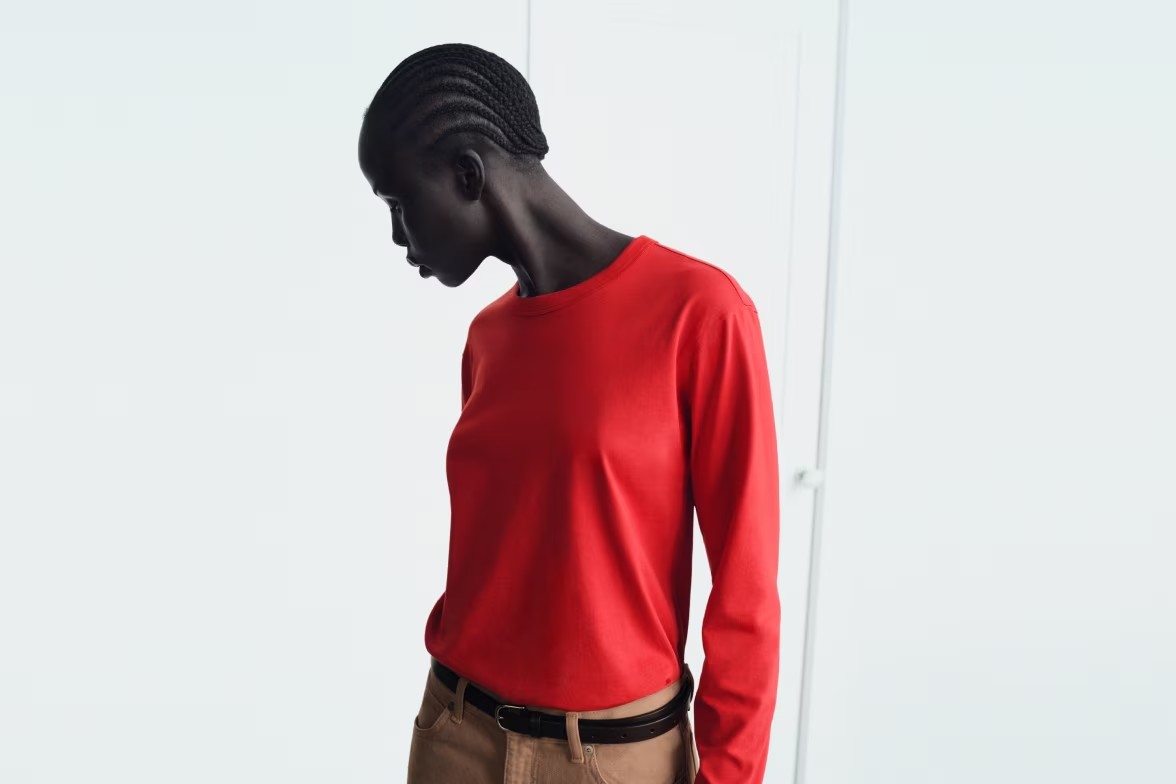 SUPIMA COTTON ұзын жеңді футболка