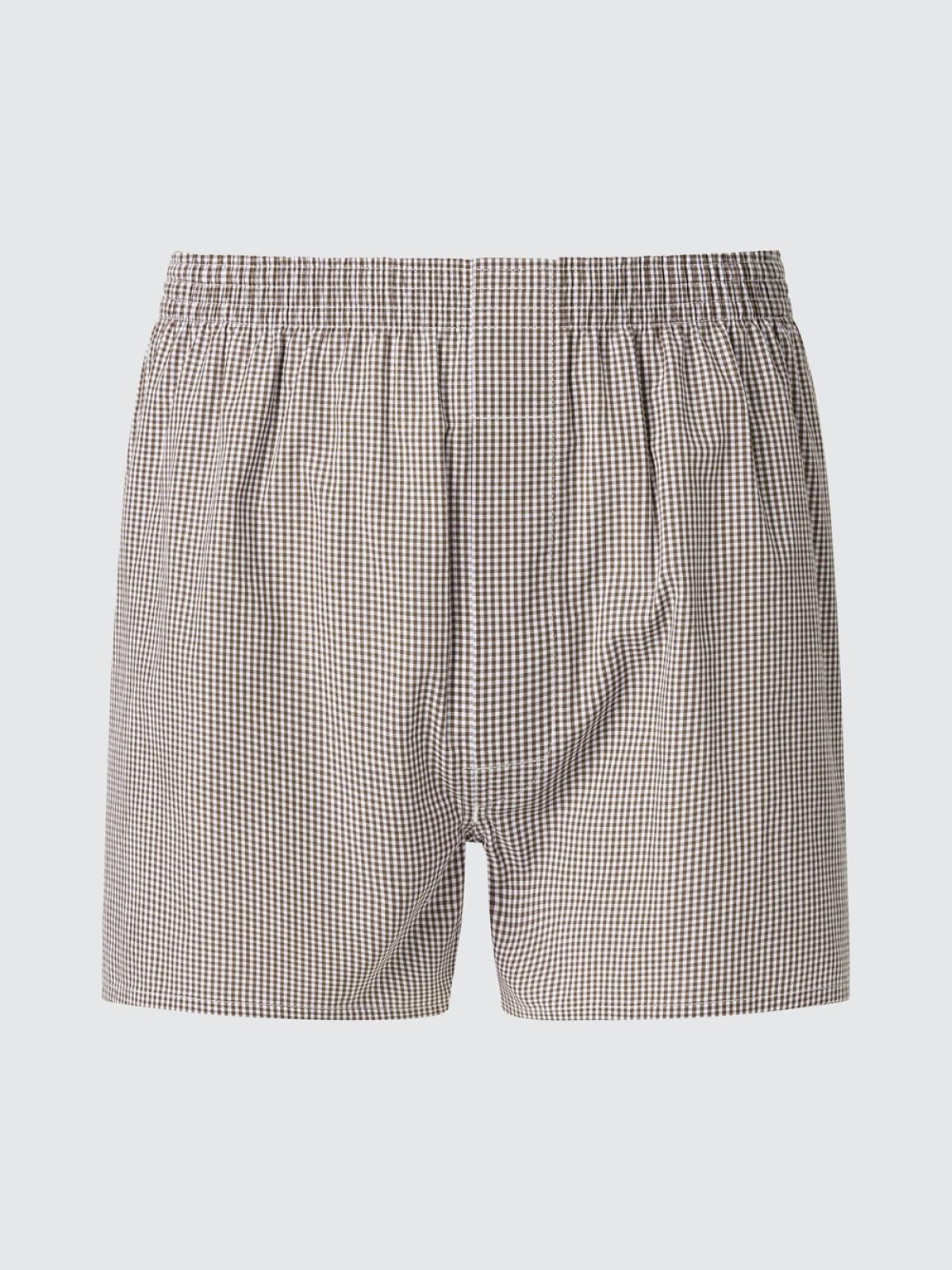 Трусы-боксеры в клетку